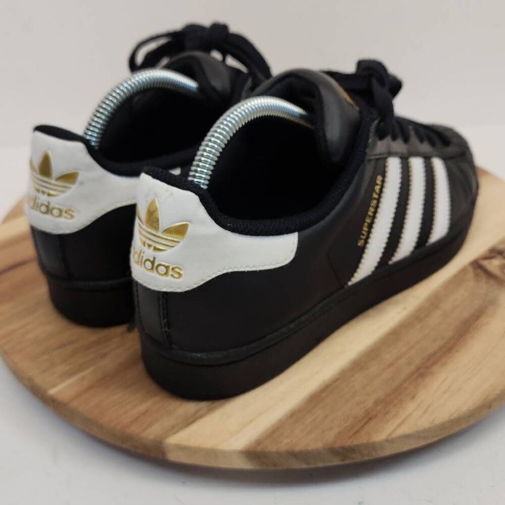 Adidas Superstar ADV Shoes Mens Size 7 Black White - Picture 5 of 12